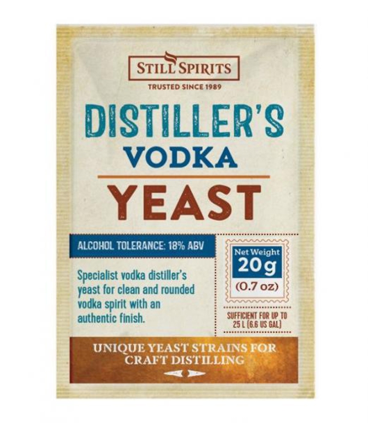 Distillers Yeast Vodka